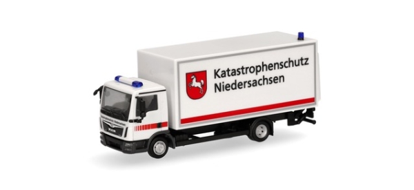 MAN TGL Koffer-LKW mit Ladebordwand "Katastrophenschutz Niedersachsen" (Niedersachsen/Celle)