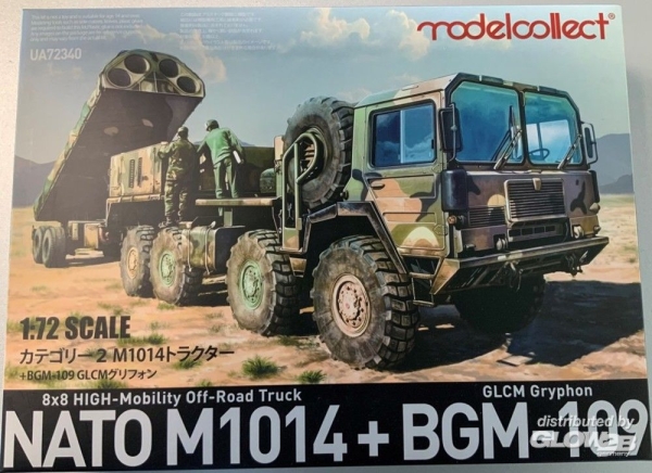 Modelcollect: NATO M1014+BGM-109 GLCM Gryphon - 1:72