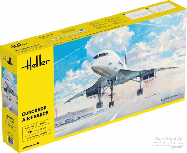 Heller: Concorde AF in 1:72