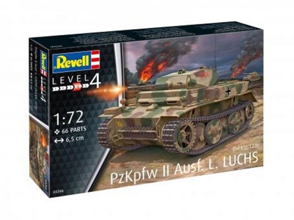 Panzerkampfwagen II Ausf. L.Luchs Plastik Bausatz 1:72