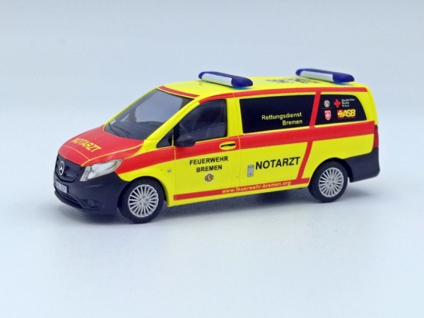 NEU : Mercedes Benz Vito - Feuerwehr Bremen "Notarzt - NEF-Mitte (Sondermodell)