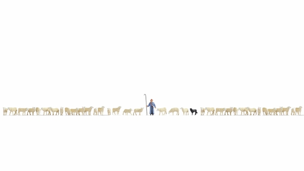 XL-Set “Schafe und Schäfer” - 37 Einzelfiguren