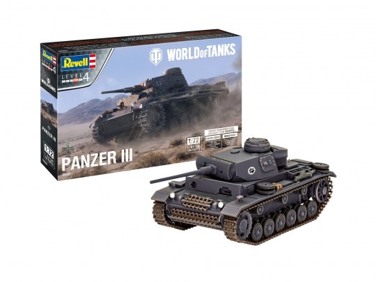 Panzer III "World of Tanks" - 1:72 - 144 pcs.