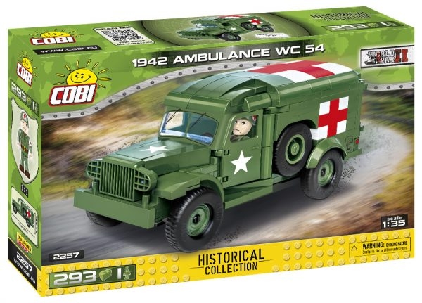 COBI-2257 HC WWII Dodge WC-54 Ambulance 293 Pcs