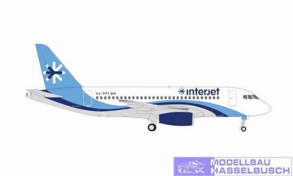 Interjet Airlines Sukhoi Superjet 100 – XA-PPY