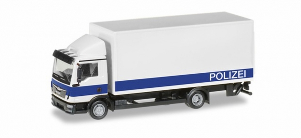 MAN TGL Koffer-LKW mit Ladebordwand "Polizei Brandenburg / Logistik"