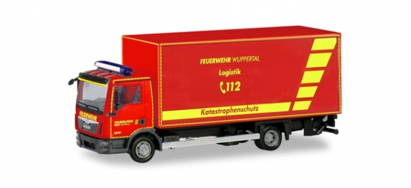 MAN TGL Euro6 Koffer-LKW mit Ladebordwand "Feuerwehr Wuppertal"