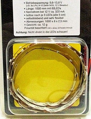 LED-Streifen 100cm gelb