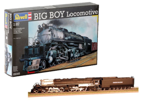 Big Boy Locomotive - 1:87 - 87 Bauteile