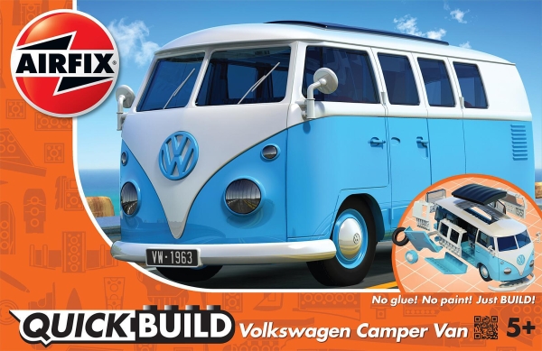 QUICKBUILD VW Camper Bully, blau
