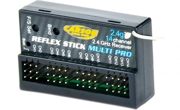Empfäng. Reflex Stick Multi Pro LCD 2.4G