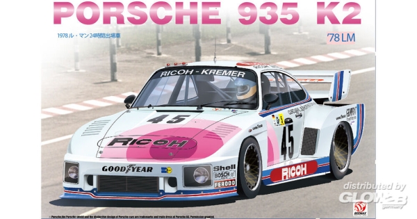 NUNU-BEEMAX: Porsche 935 K2 Lemans 1978 in 1:24