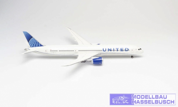 United Airlines Boeing 787-10 Dreamliner - new 2019 colors - N12010- 1:200