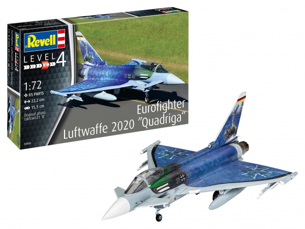 Eurofighter "Luftwaffe 2020 Quadriga" - 1:72 - 85 pcs.