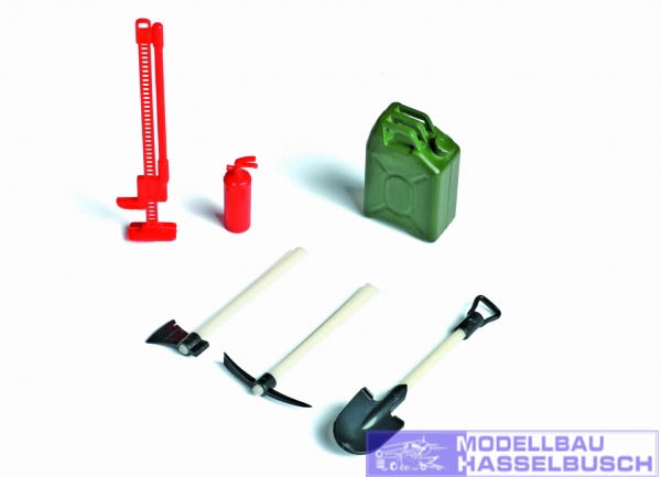 Graupner - Crawler Zubehör Set im Maßstab 1:10/1:8 ( Plastik), Crawler -  Brushed, RC-Cars, RC Modellbau