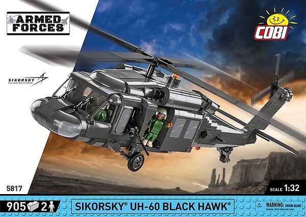 COBI-5817 Armed Forces Sikorsky Black Hawk 893 KL 905 Pcs