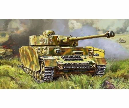 Zvezda: Panzer IV Ausf.G (Sd.Kfz.161) - 1:35 -574 pcs.