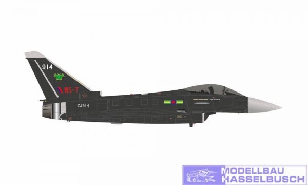 Eurofighter Typhoon - No IX(B) Squadron, RAF Lossiemouth - “Batman” Agressor scheme – ZJ914 / WS-T