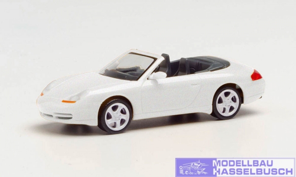 Porsche 996 C4 Cabrio weiß