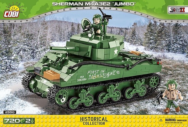 COBI-2550 HC WWII Sherman M4A3E2 716 Pcs