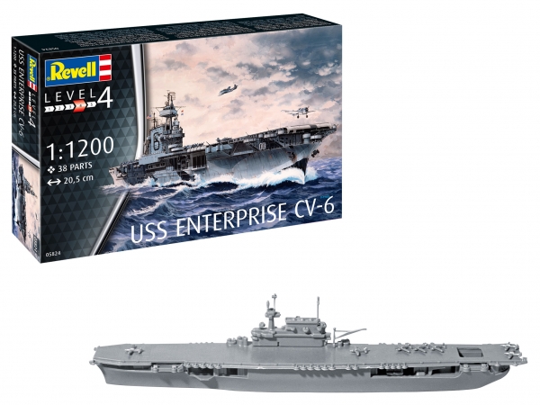 Model Set USS Enterprise CV-6