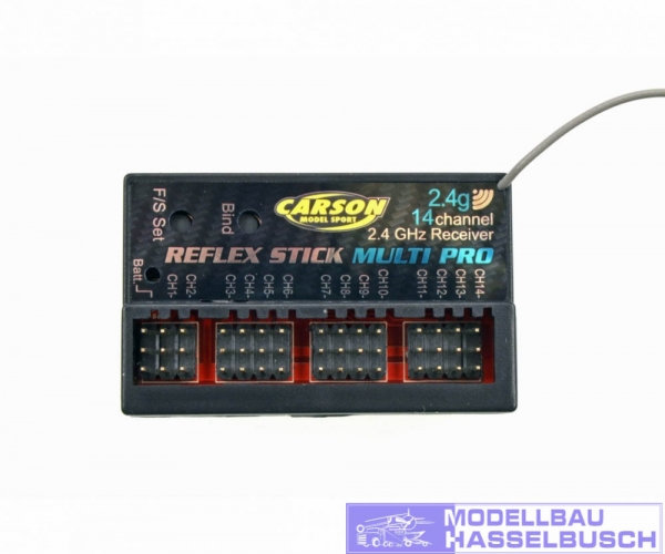 Empfäng. REFLEX Stick Multi Pro 14K 2.4G