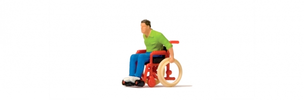 Rollstuhlfahrer - 1 Figur