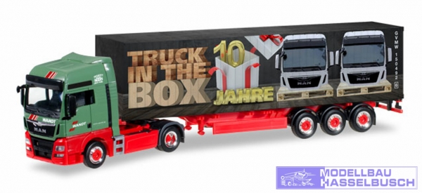 MAN TGX XXL o 6 Container-Sattelzug ?Wandt / 10 Jahre Truck in the box?