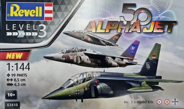 50th Anniversary "Alpha Jet" - 1:144 - 99 Bauteile