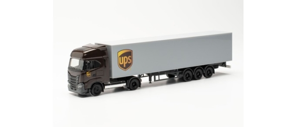 Iveco S-Way LNG Koffer-Sattelzug „UPS“