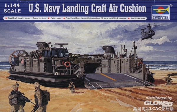 Trumpeter: USMC Landing Craft Air Cushion in 1:144