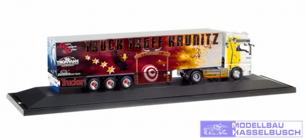 MAN TGX XXL Kühlkoffer-Sattelzug "Truck Store Niebel / Sped. Meixner"