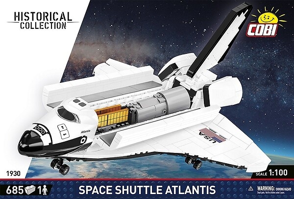 Space Shuttle Atlantis - 1:100 - 685 pcs.