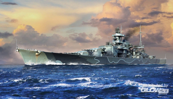 Trumpeter: German Scharnhorst Battleship in 1:700 [9366737]