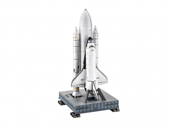 Geschenkset Space Shuttle& Booster Rockets, 40th. - 1:144 - 97 Bauteile