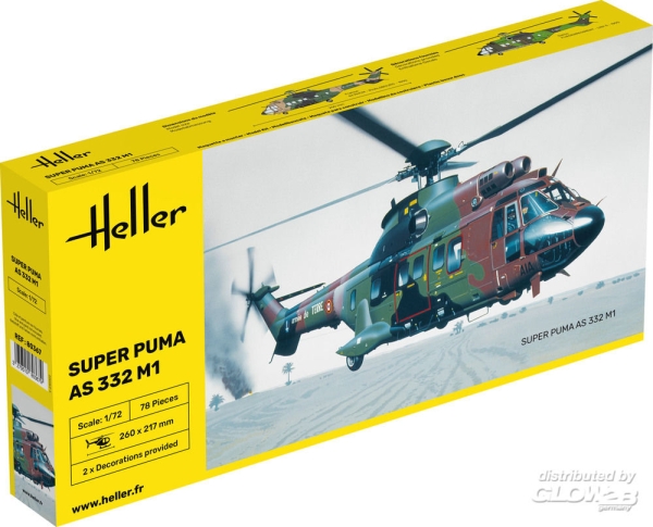 Heller: Super Puma AS 332 M1 in 1:72