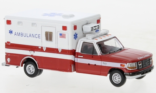 Ford F-350 Horton Ambulance, weiss/rot, 1997