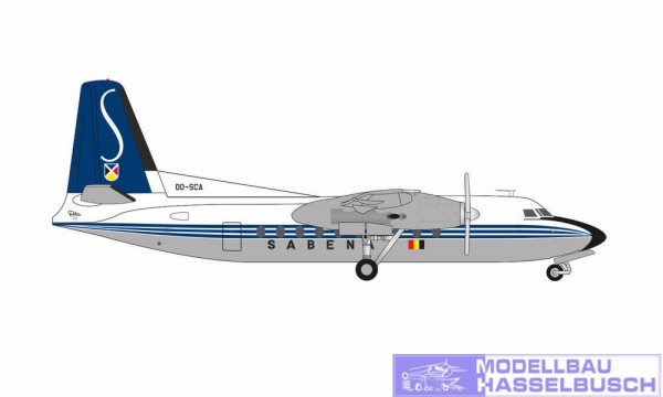 Sabena Fokker F27 Friendship - Registration/Kennung: OO-SCA