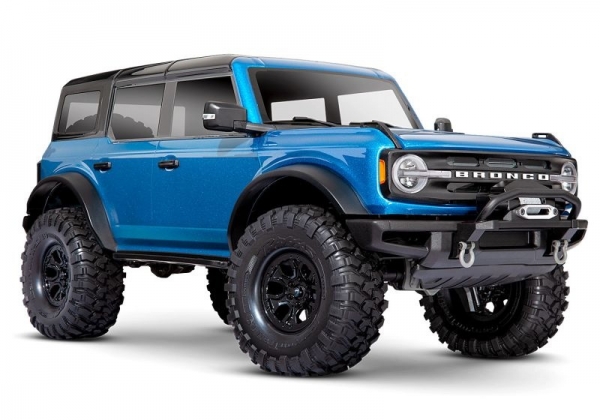 TRAXXAS TRX-4 2021 Ford Bronco blau RTR o. Akku/Lader 1/10 4WD Scale-Crawler Brushed