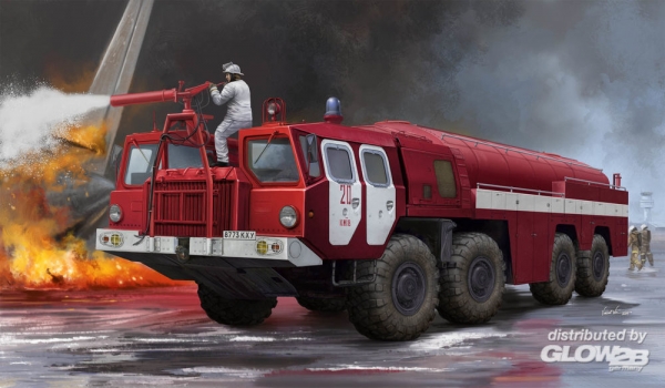 Trumpeter: Airport Fire Fighting Vehicle AA-60 (MAZ-7310) 160.01 in 1:35