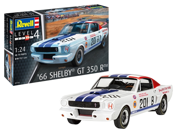 1966 Shelby GT 350 R - 1:24 - 79 Bauteile