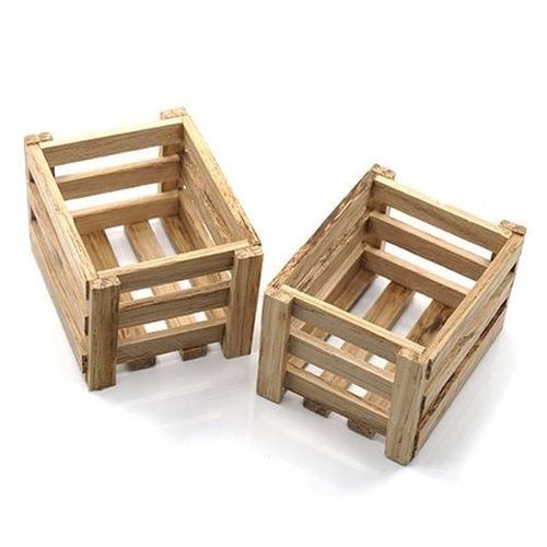 Bausatz : Holz-Gitterboxen 2Stück