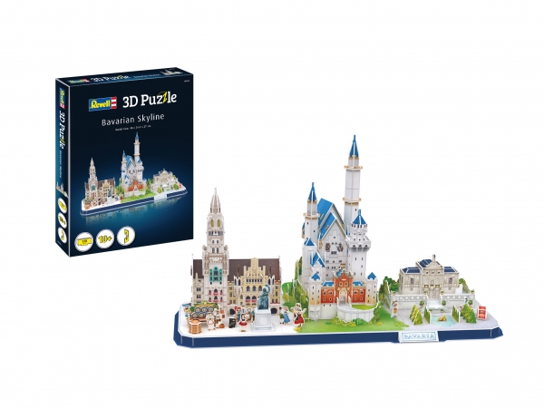3D Puzzle - Bayern Skyline