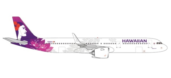 Hawaiian Airlines Airbus A321neo – N215HA "Uhiuhi"
